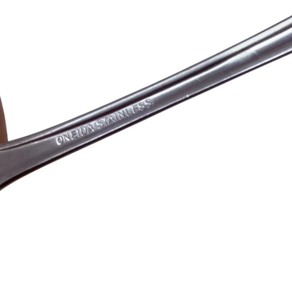 Falkirk Stainless‎ Flatware Oneida Gravy Ladle with No Spout Stainless Bowl